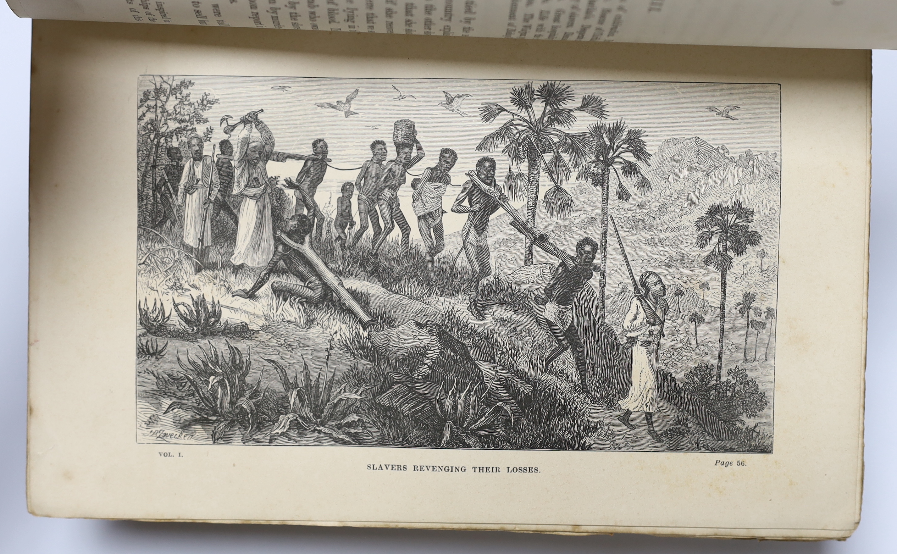 Livingstone, David - The Last Journals of David Livingstone, in Central Africa....continued by a narrative of his last moments and sufferings....by Horace Waller. Ist edition, 2 vols. portrait frontis. and 20 wood engrav